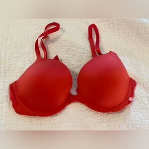 Red Women's Bra